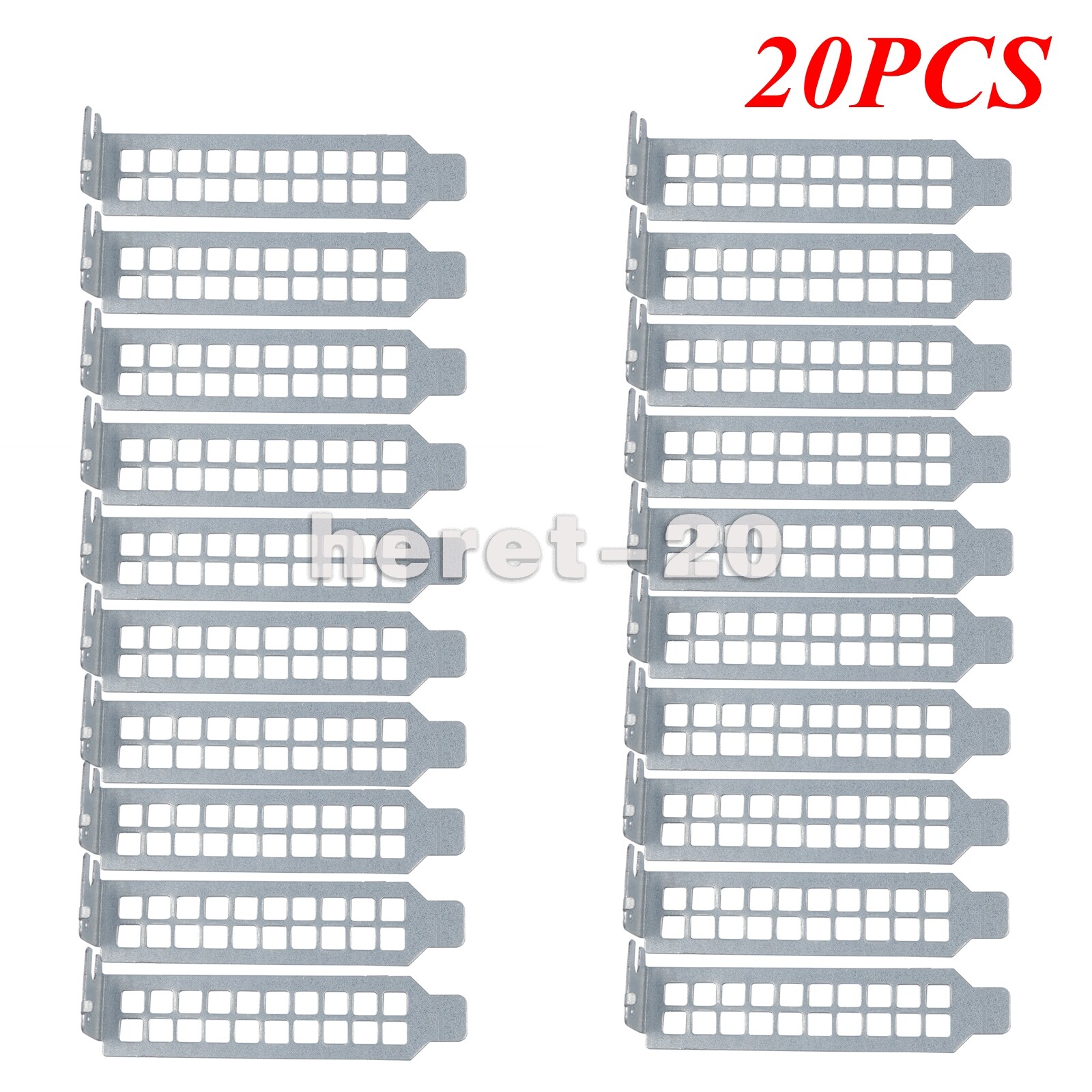 20X For Dell 3010 7010 9010 DT Desktop 2U PCI Blank Slot Cover F732D Low Profile