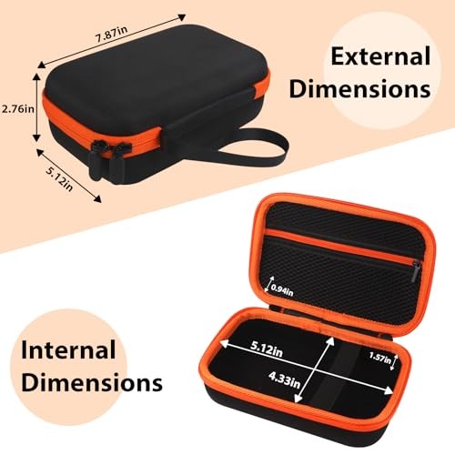 Klein Tools MM400/MM325/MM300 Digital Multimeter Case - Hard Multimeter Case
