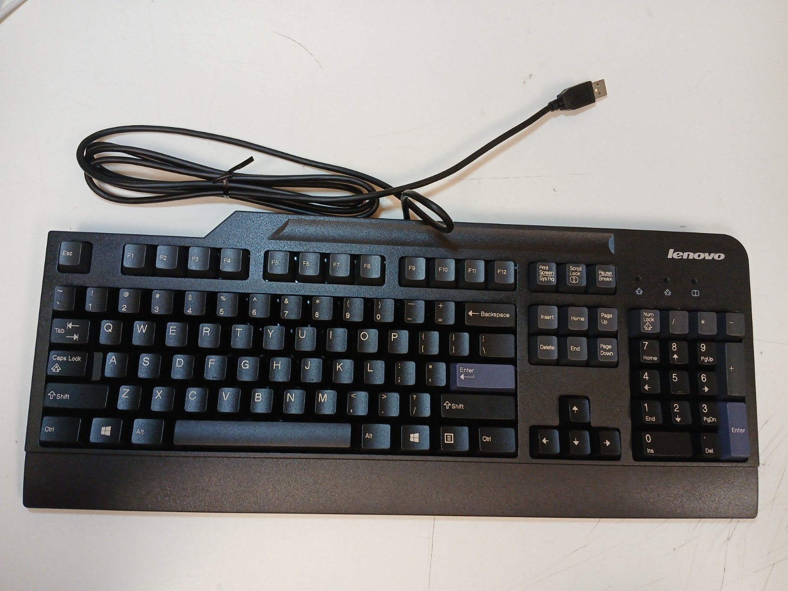 Lenovo Sk-8825 USB Keyboard - Black