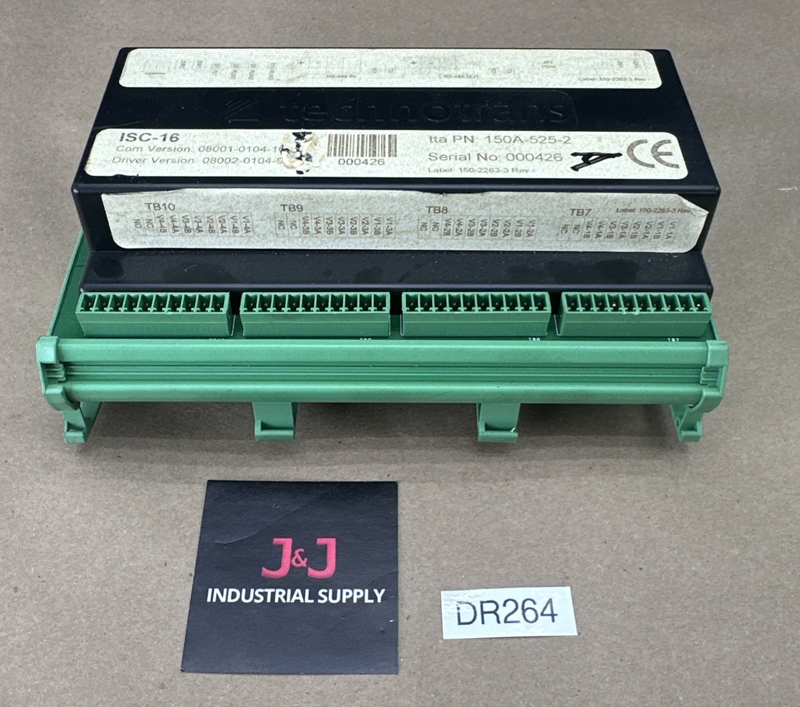 TECHNOTRANS ISC-16 Communications Module 150A-525-2 - PREOWNED + WARRANTY 🇺🇸