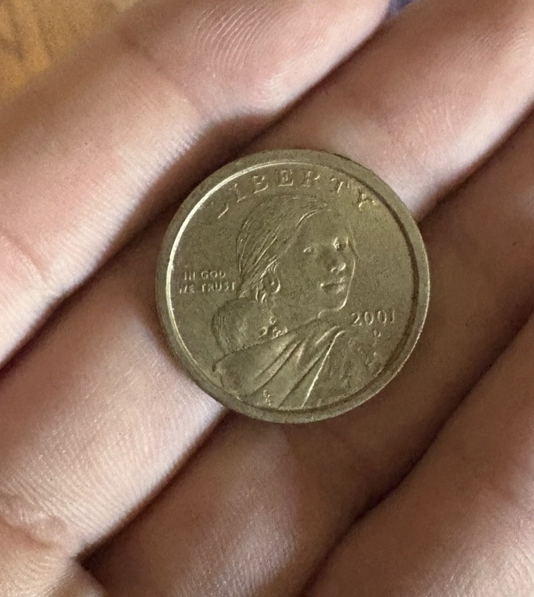 2001  Sacagawea Dollar coin