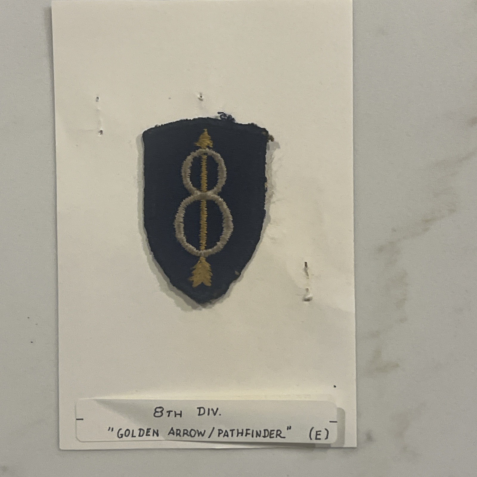 WWII Original US Army Shoulder Patch 8th Airborne Infantry Division