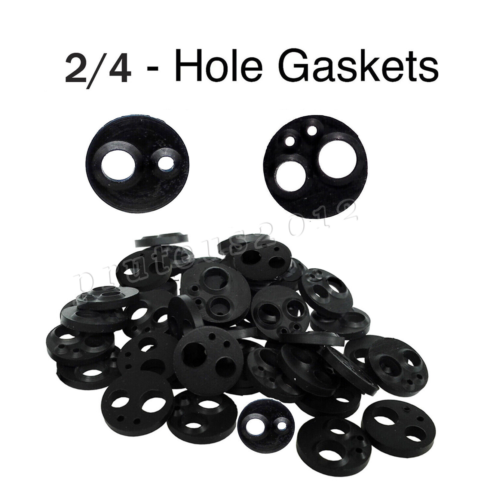 NEW Sale Rubber Seal Gasket 2/4 hole for High Low Speed Handpiece Turbine