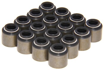 COMP Cams 511-16 Set Of 16 Steel Viton Valve Seals .500" Guide Size, 8mm Valve S