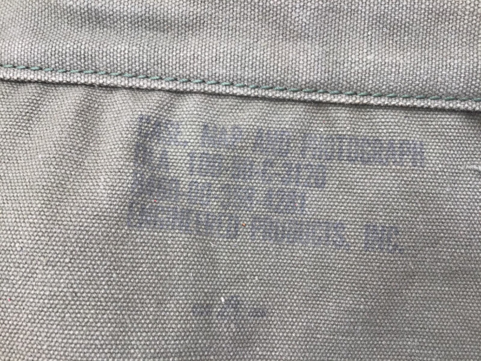 1980 Canvas Map Case