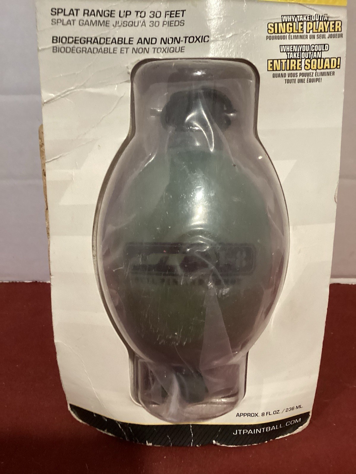 757-JT M8 Paintball Grenade A Non Explosive Device New Damaged Packaging