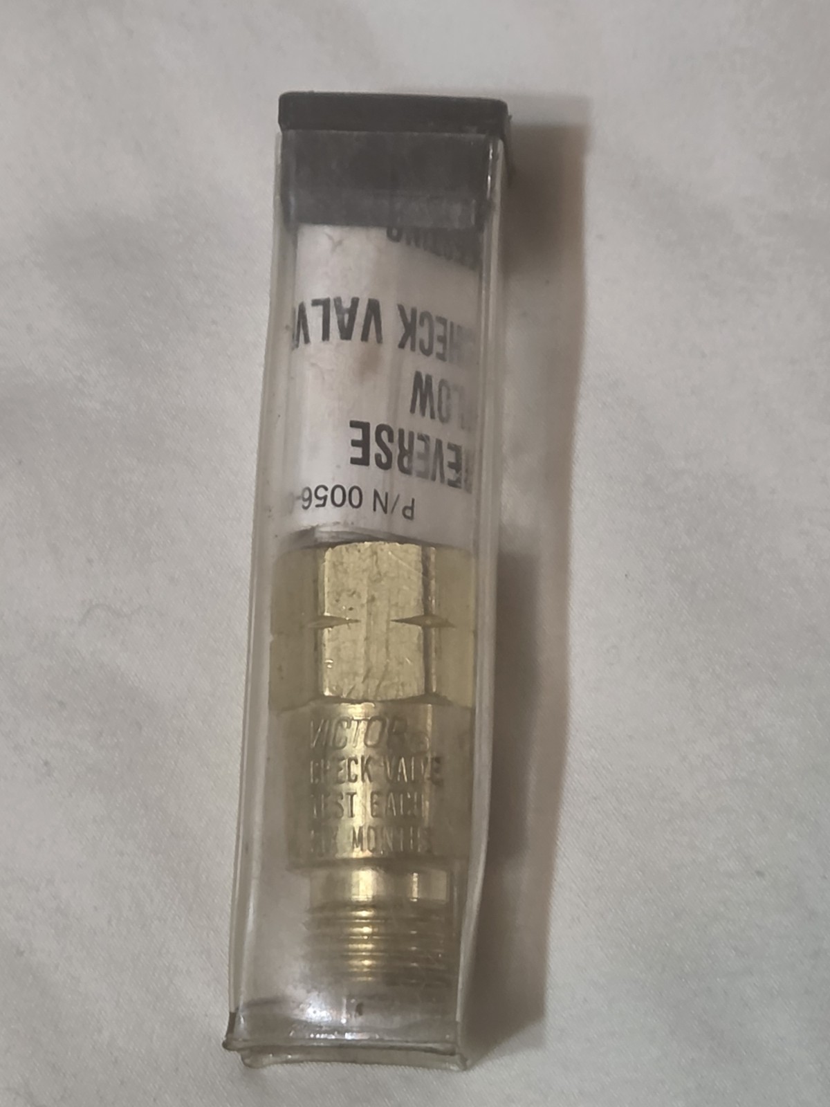 Victor Reverse Flow Fuel Check Valve Free Shipping