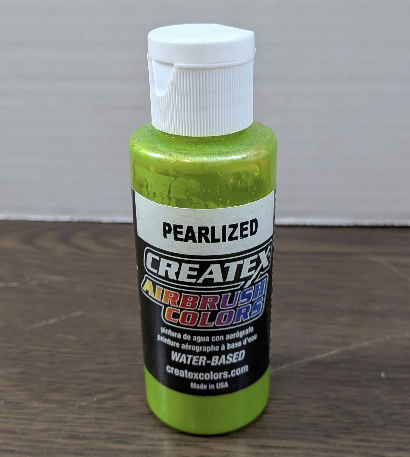 Createx Airbrush Colors Pearlized - Pearl Lime - 5313 - 2oz