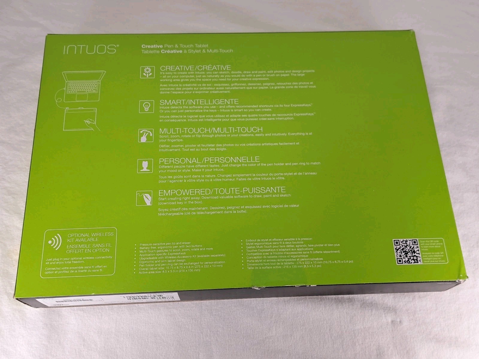 Wacom Intuos CTH-680 Medium Creative Pen & Touch Tablet