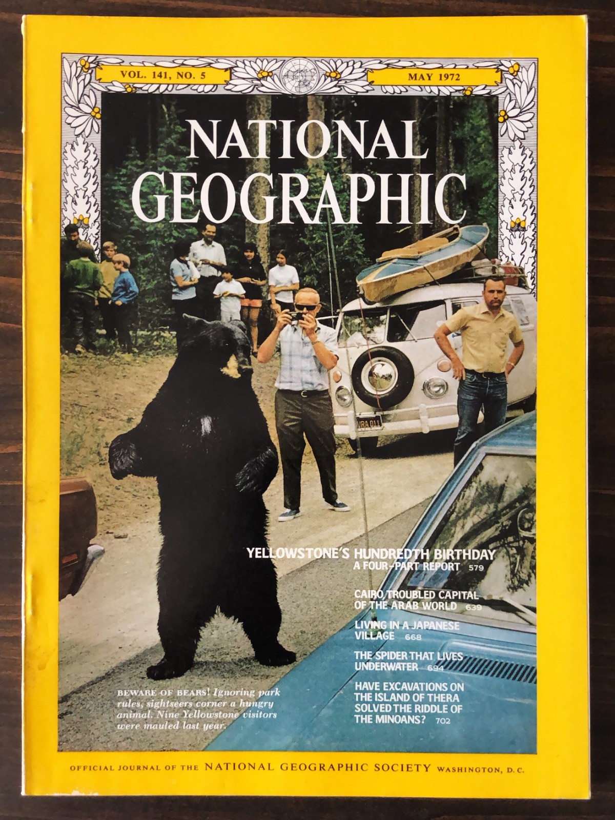 1972 National Geographic Magazine - May