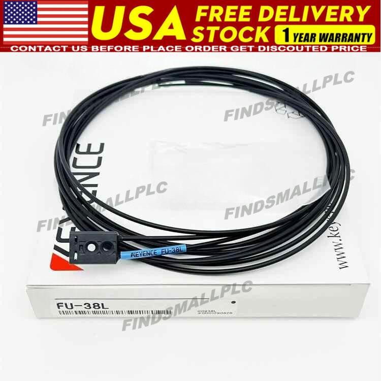 New In Box KEYENCE FU-38L Fiber Optic Sensor  US Free TAX