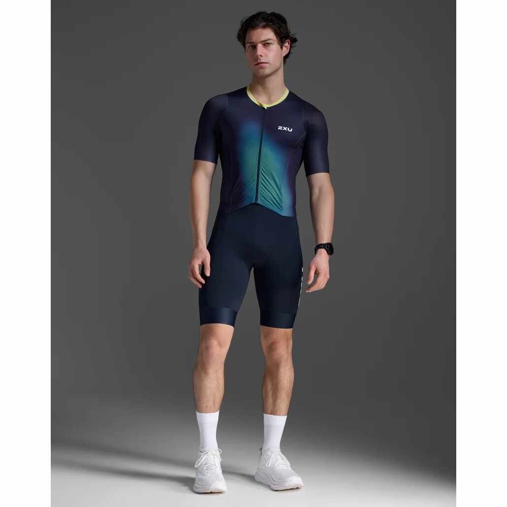 2XU Men's Aero Hex Sleeved Tri Suit - 2026