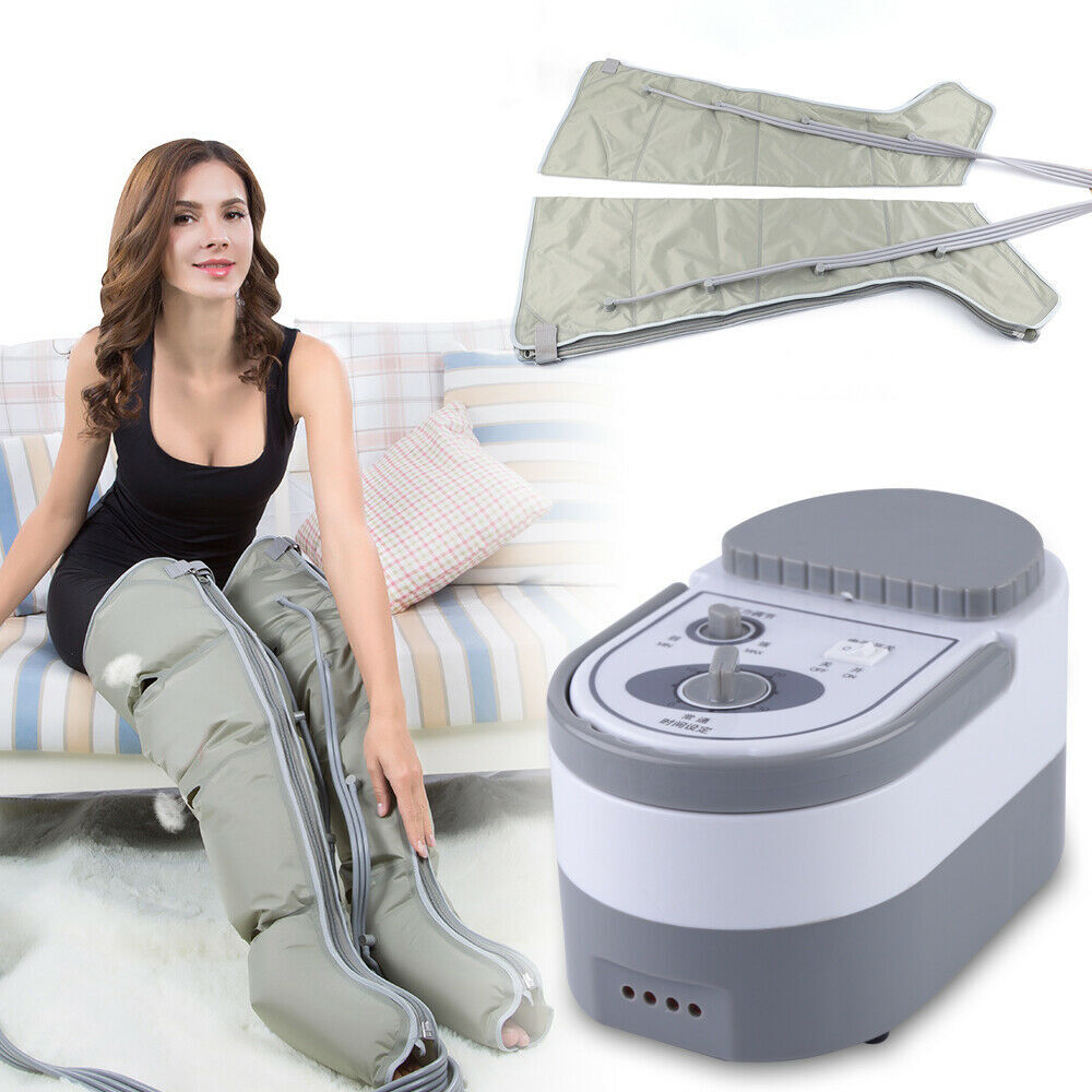 UPS for Lymphedema Recover Pneumatic Compression Leg Massager Machine Pump Boots