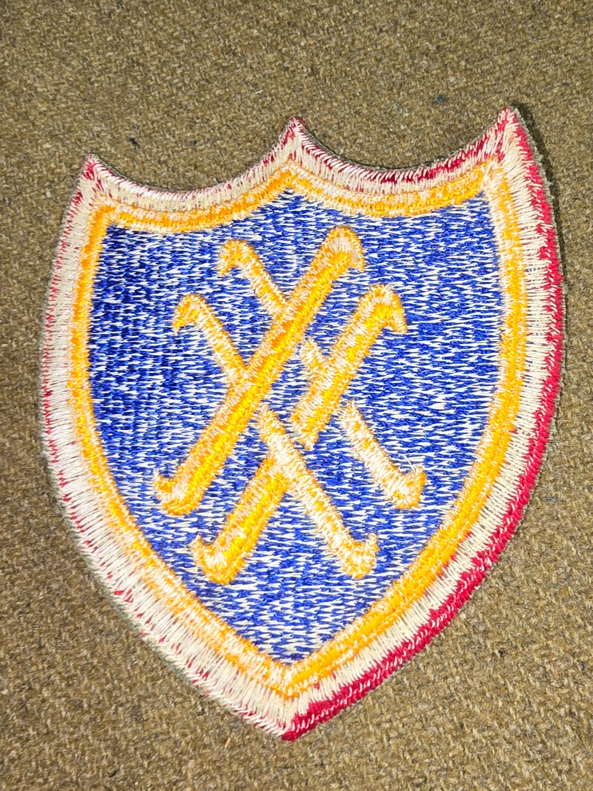 WWII US Army 20th Corps Patch