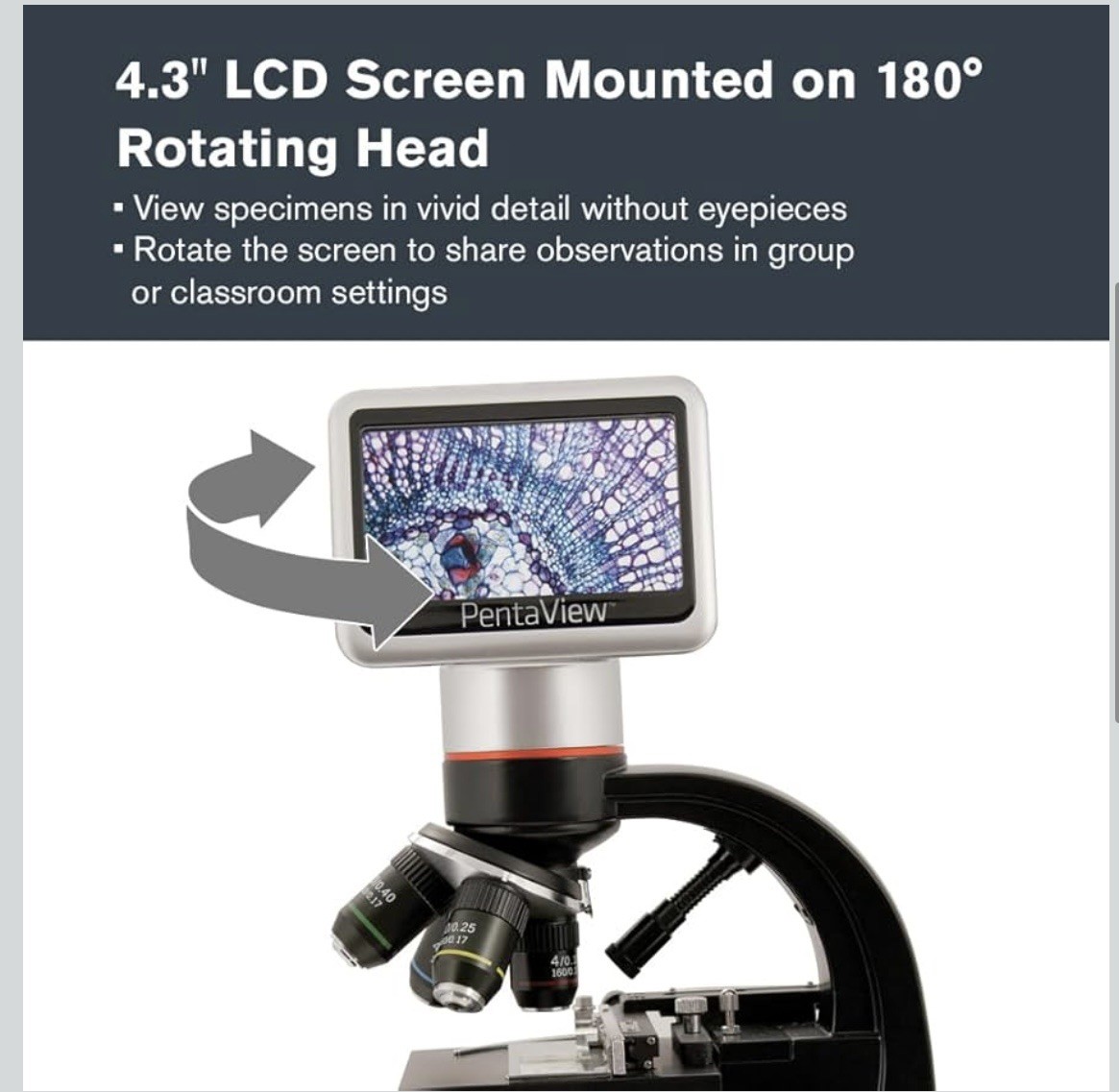 Celestron PentaView LCD Digital Microscope 44348-CGL