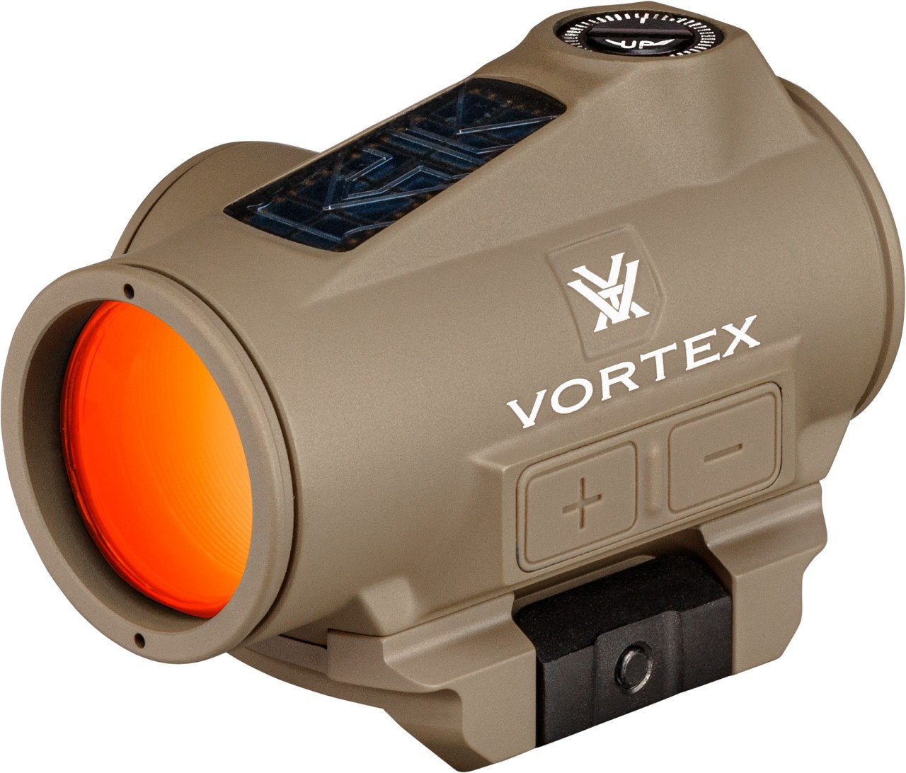 Vortex Crossfire II Solar 2 MOA Red Dot Sight - Tan (CF2-RD2-SLR-T)