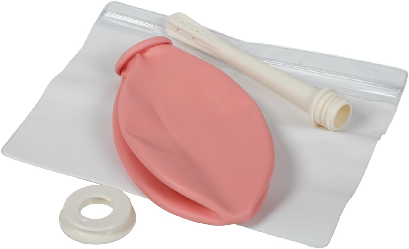 Flents Reusable Douche Kit, Compact & Portable Feminine Hygiene System, 16 Fl Oz