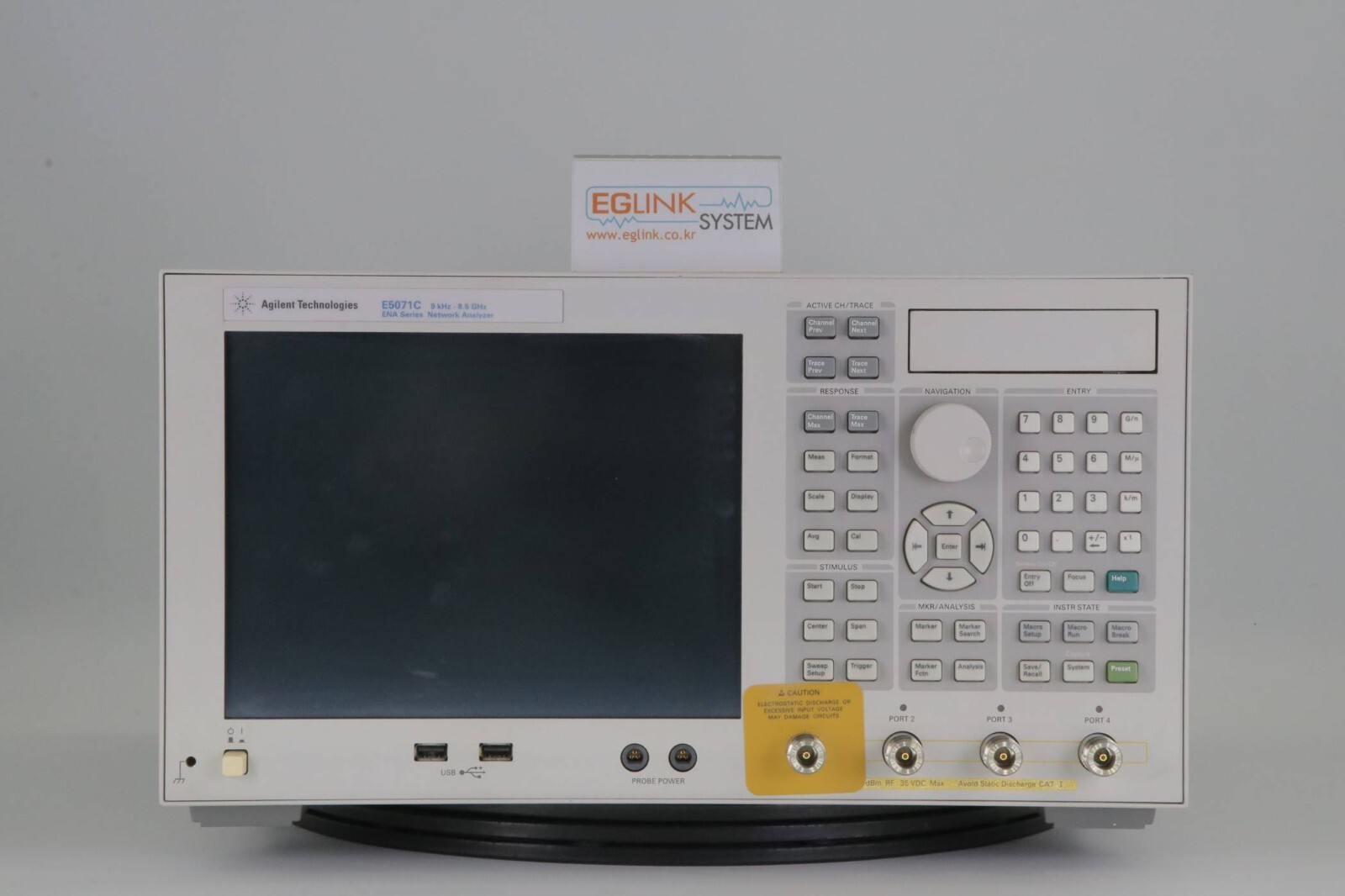 Agilent E5071C Network Analyzer ENA Win XP, opt 019/1E5/ 480/ 790