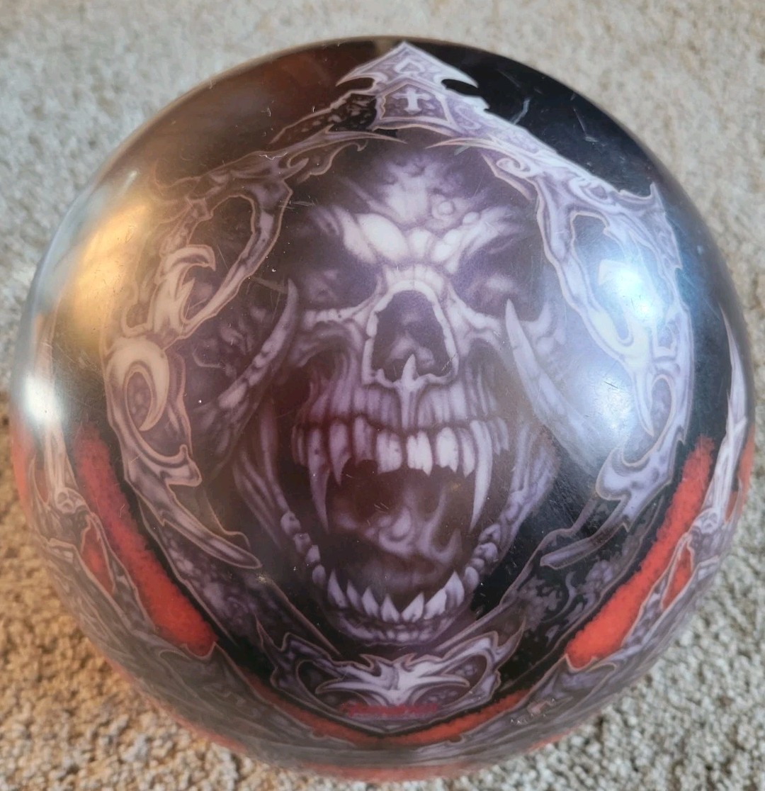 Dale Earnhardt Jr #88 Brunswick Bowling Ball Skull Handrick Motorsport  11 Lbs