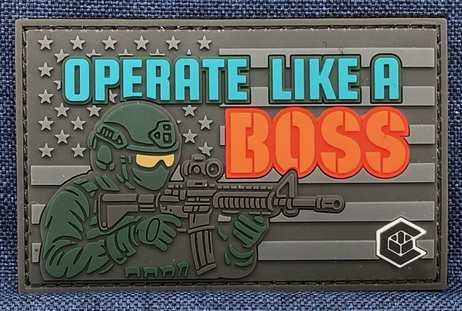 SHOT 🎯 Show 2026 COREWARE “Operate Like A Boss” RARE Patch, Hook & Loop, NEW!