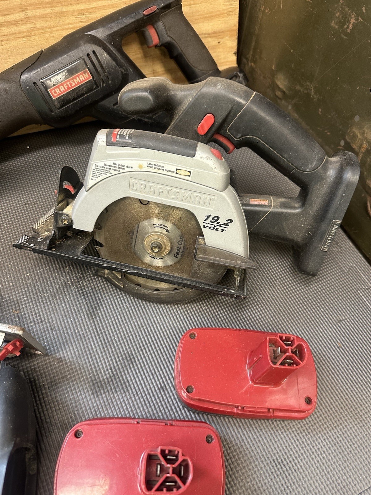 Craftsman 19.2v Tool Lot Tested Good