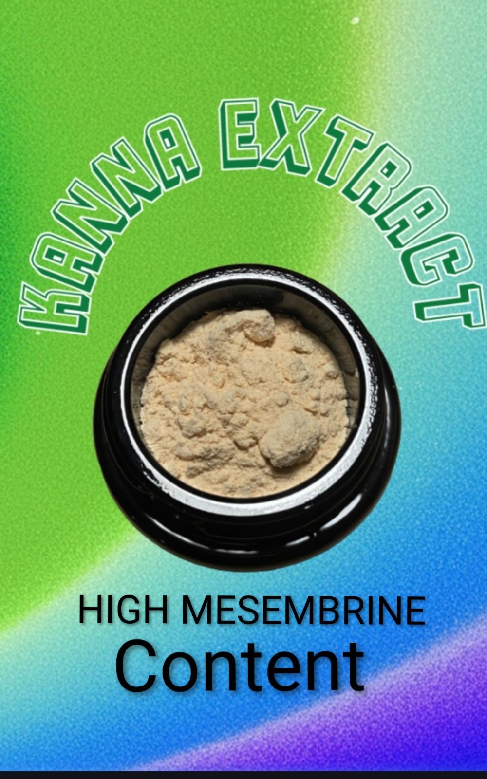 5gm MZO KANNA EXTRACT POWDER HIGH ALKALOIDS  (FREE SHIPPING)