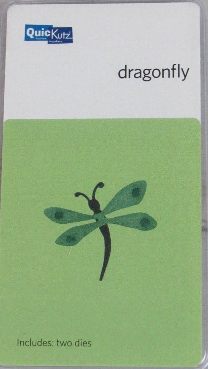 QuicKutz Dragonfly 2x2, 2 Cutting Die Set KS-0615