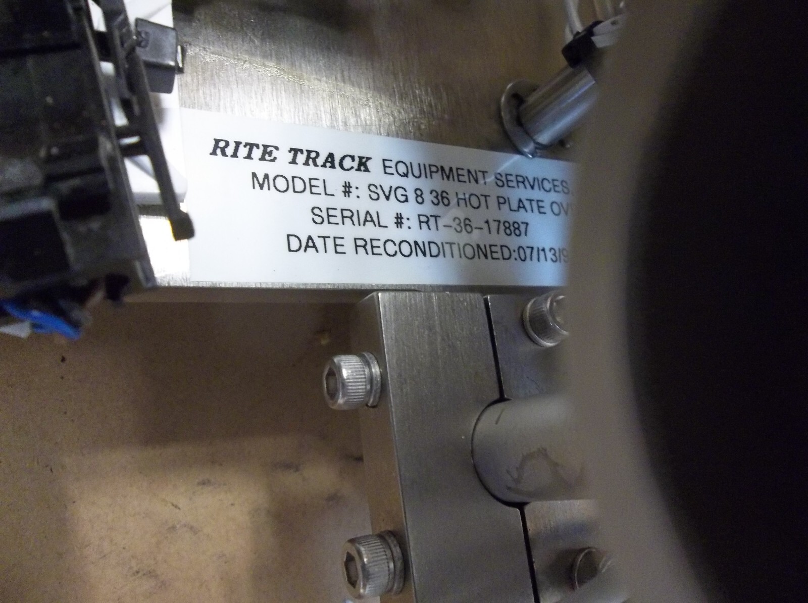 SVG 8836 Hot Plate - (Used) 2 15 5a