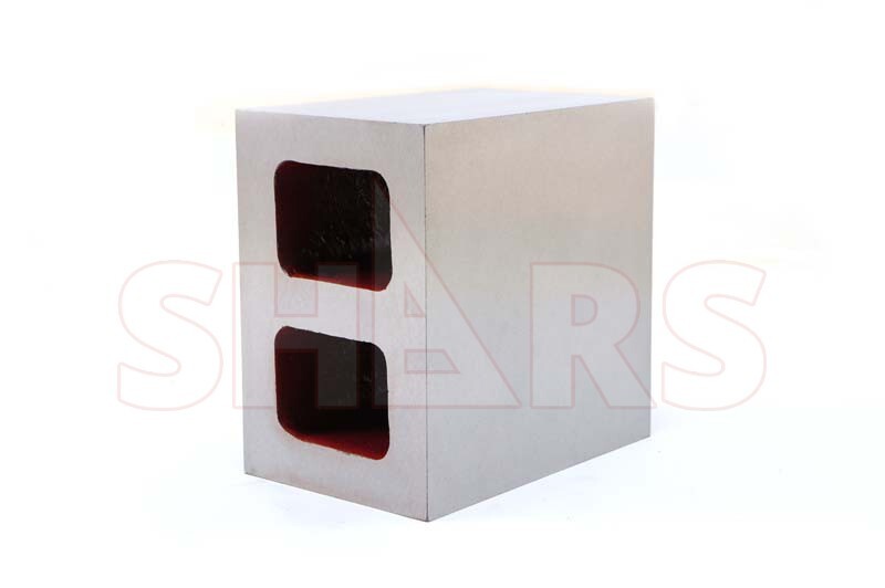 Shars Grain Cast Iron Precision Ground Box Parallel 4" W x 6" H x 6" Depth R