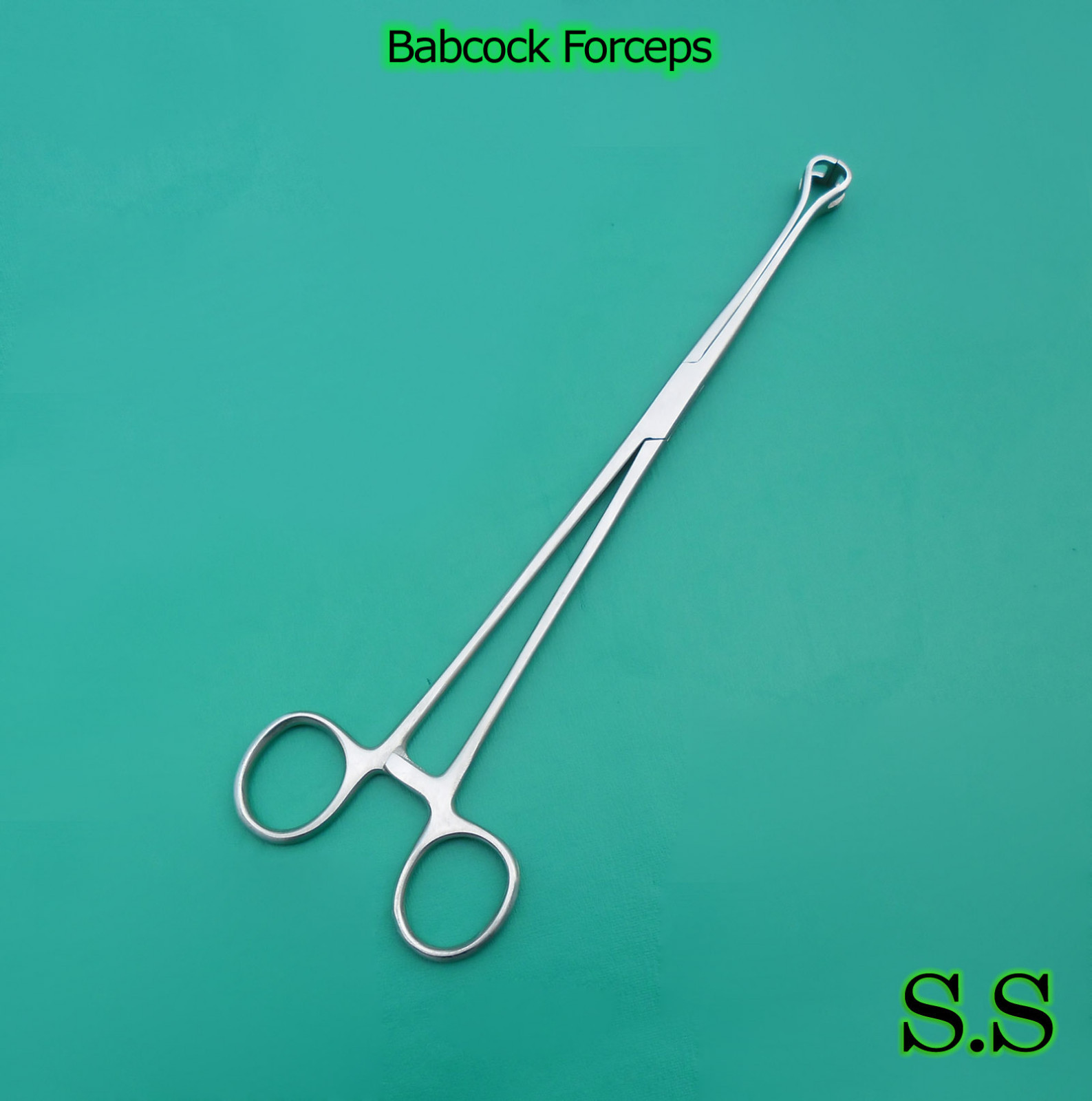 2 Pcs Babcock Forceps 8" Surgical Instruments New