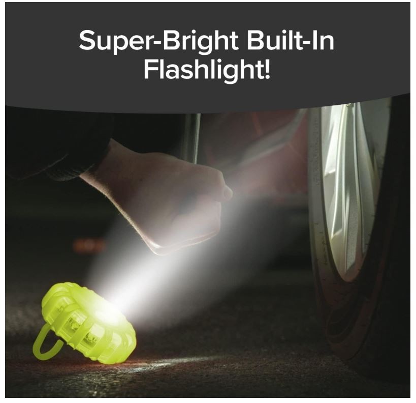 LIZARD FLARE Roadside Emergency Safety Disc Light