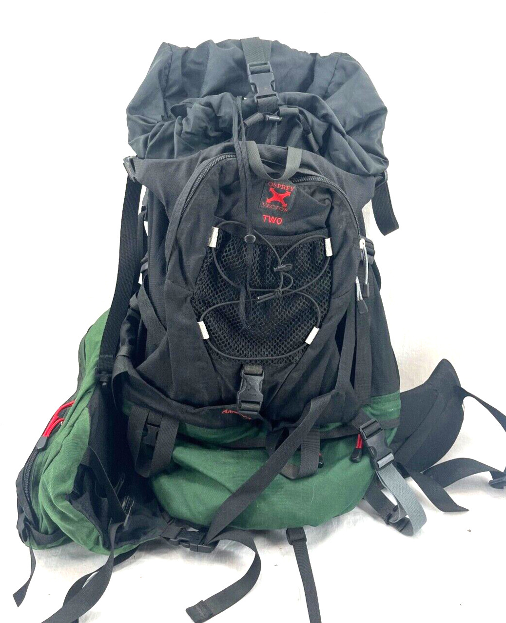 Vtg Osprey USA  Hiking Trail Mountaineering Adjustable Fanny Pack & Backpack