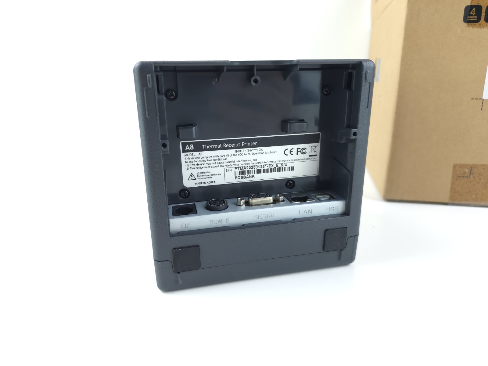 POSBANK A8 Thermal Receipt Printer Ethernet USB