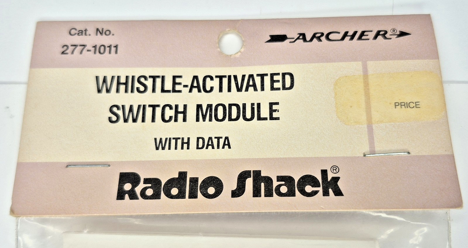 Archer Radio Shack 277-1011 Whistle-Activated Switch Module Vintage / NOS