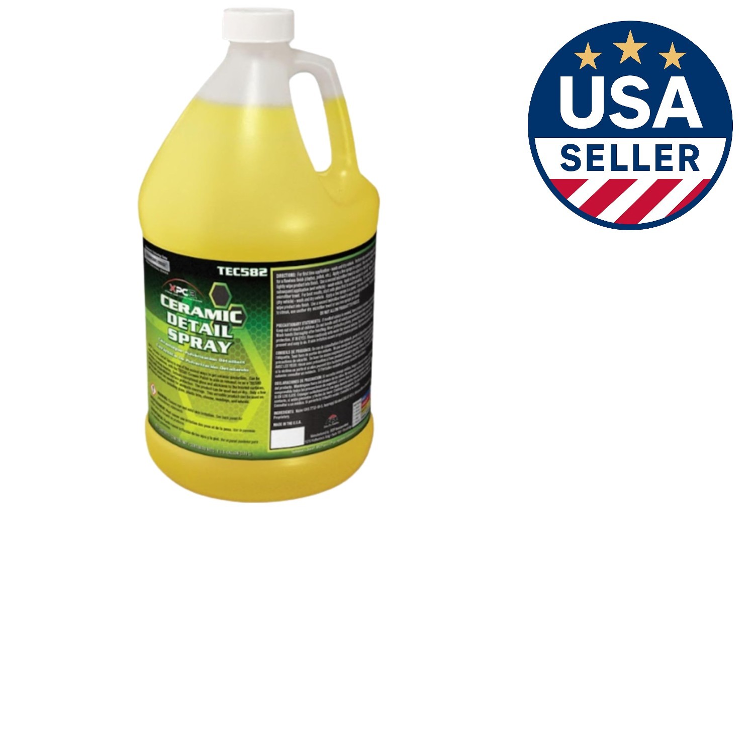 1 Gallon Ceramic Detail Spray - Hydrophobic Protection for All Exterior Surfaces