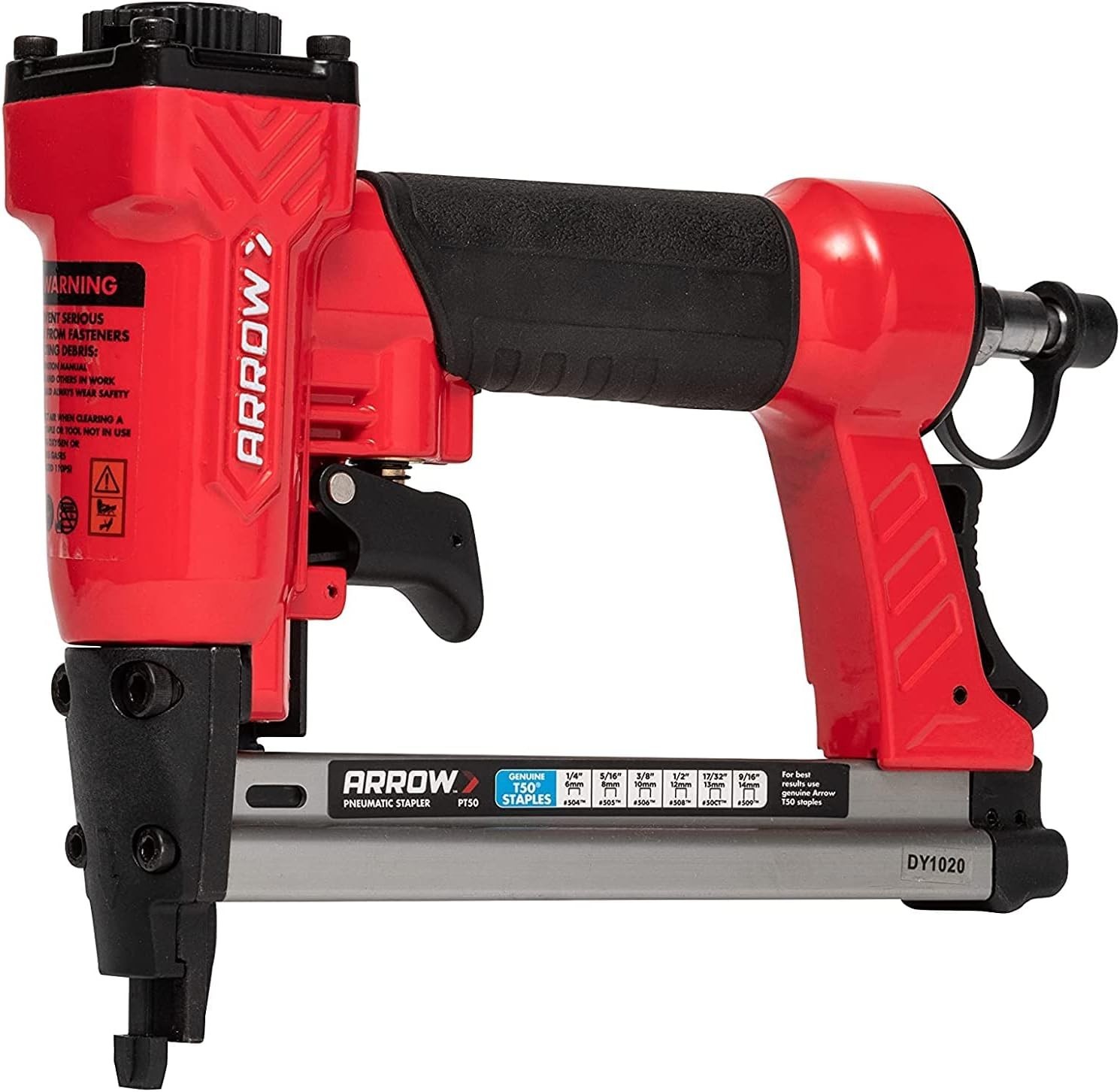 Professional Arrow PT50 Pneumatic Staple Gun - Quick, Safety-Driven Stapling