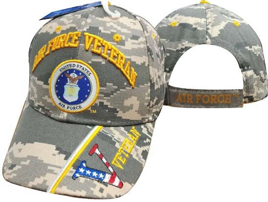 U.S. AIR FORCE Hat USAF Military Logo Embroidery Official Licensed Baseball Cap