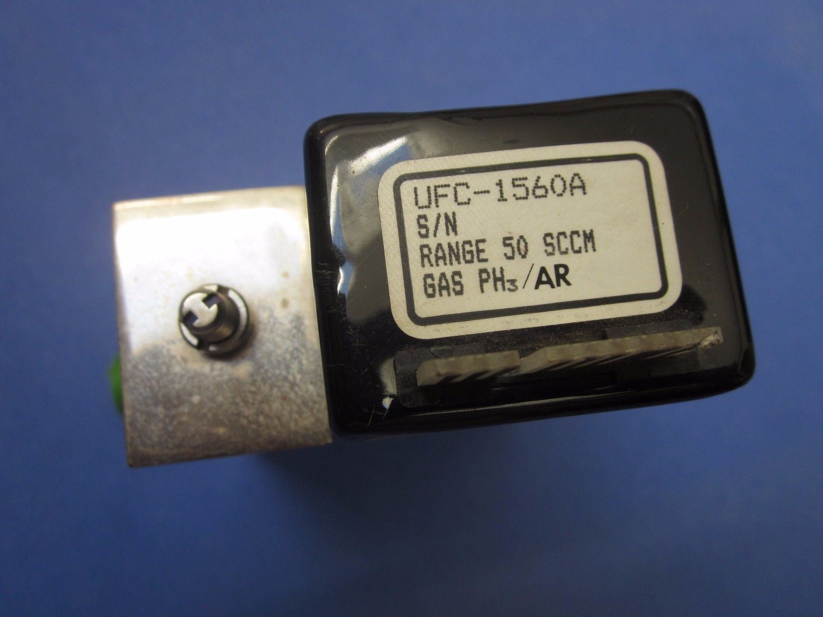 Unit UFC-1560A, MFC, Mass Flow Controller, PH3/AR, 50 SCCM, 1/4" VCR, Used