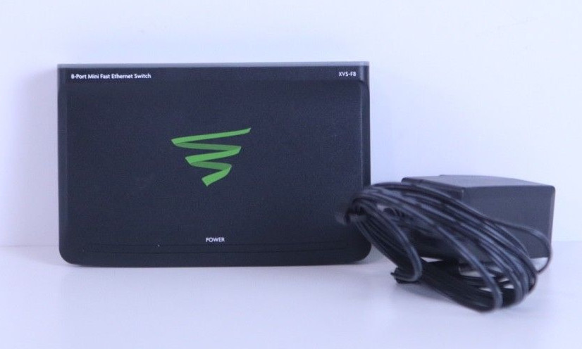 Luxul XVS-F8 8-Port Mini Fast Ethernet Switch