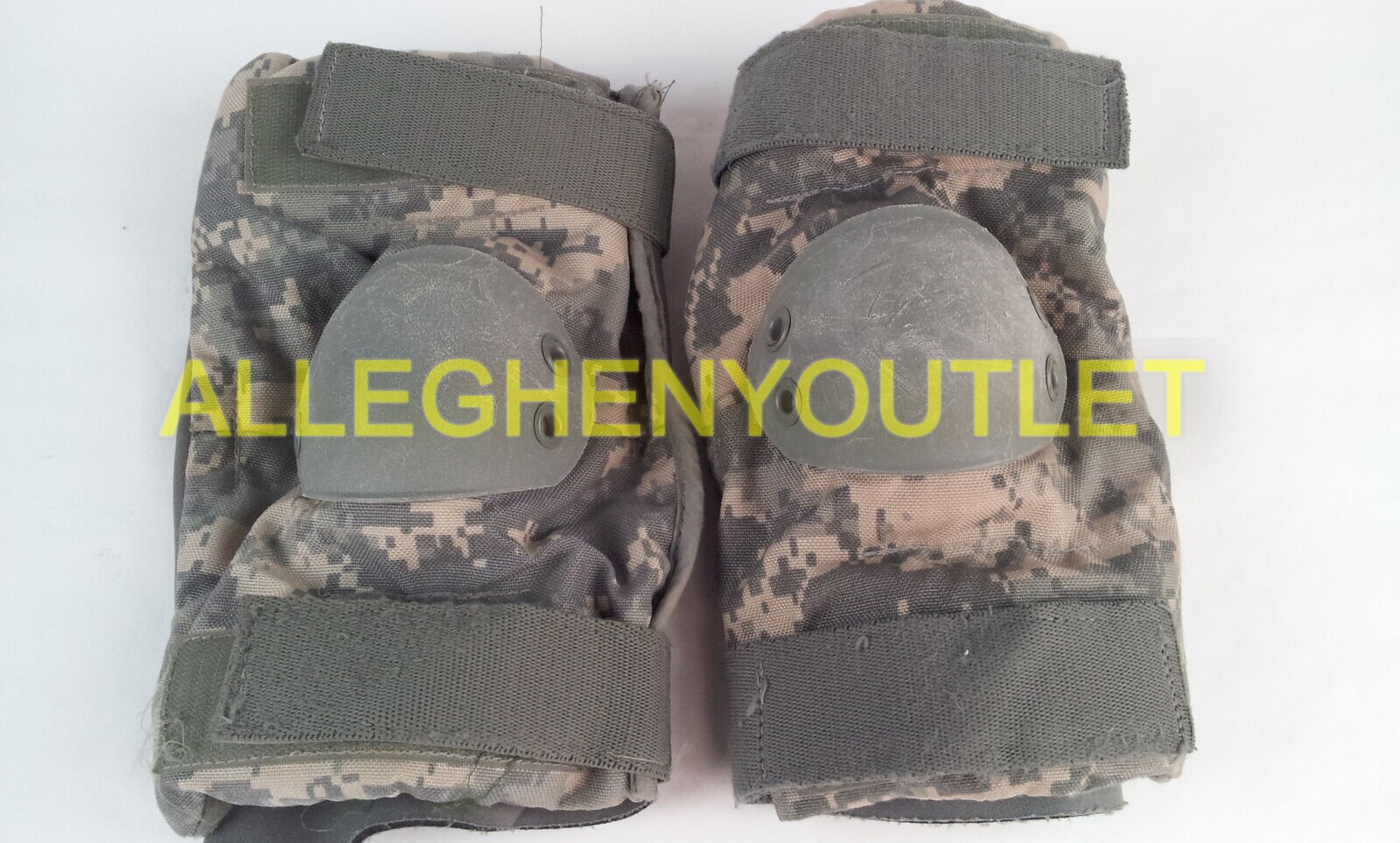 US ARMY MILITARY BIJANS ACU UCP ELBOW PADS CAMO TACTICAL LARGE VGC