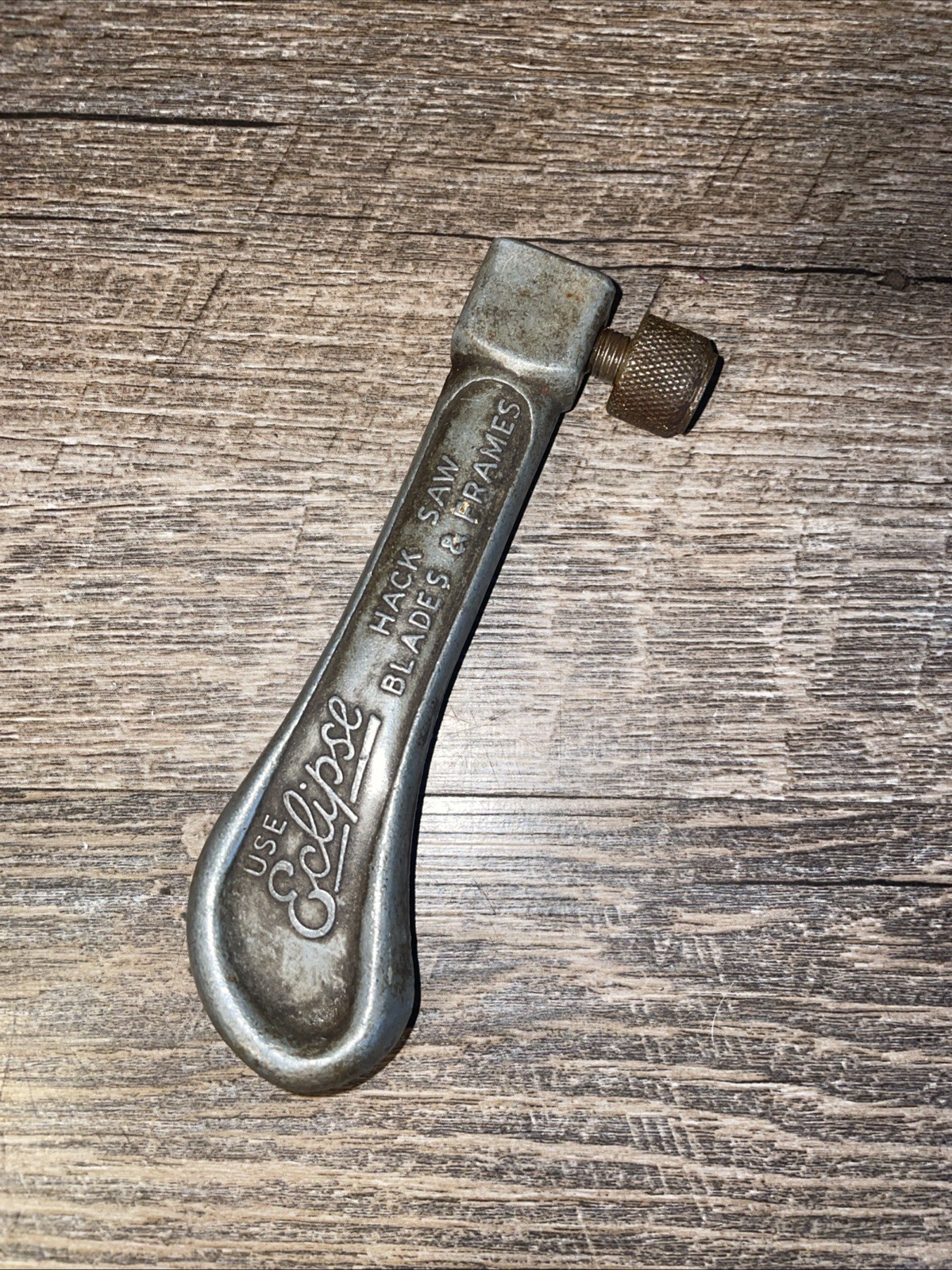 Vintage Eclipse Pad Saw Handle & New Eclipse Hacksaw - Made In England.