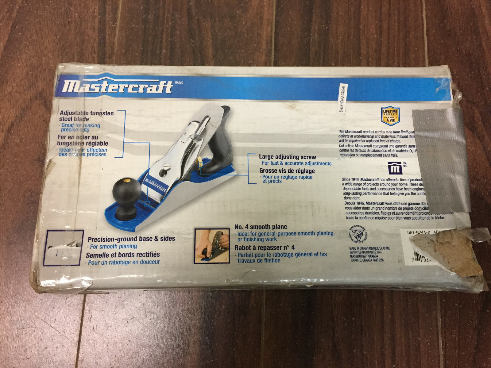 Mastercraft No.4 Smooth Plane