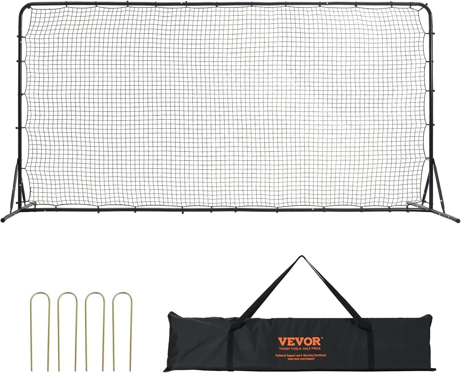 VEVOR Double Sided Soccer Rebound Trainer Net