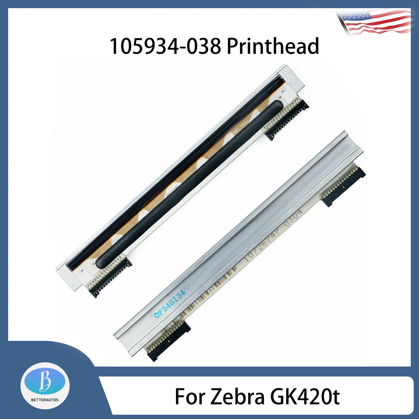 105934-038 Printhead Replacement For Zebra GK420t Thermal Printer Lots New