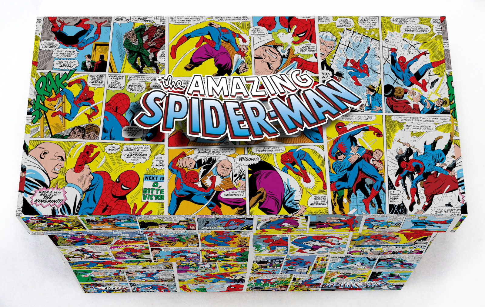 Spider-Man - Large Comic Book Hard Box MDF