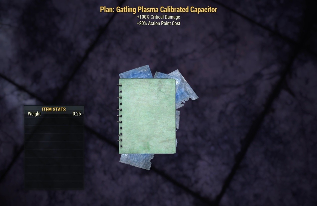 (Xbox) Gatling Plasma Calibrated Capacitor Plan