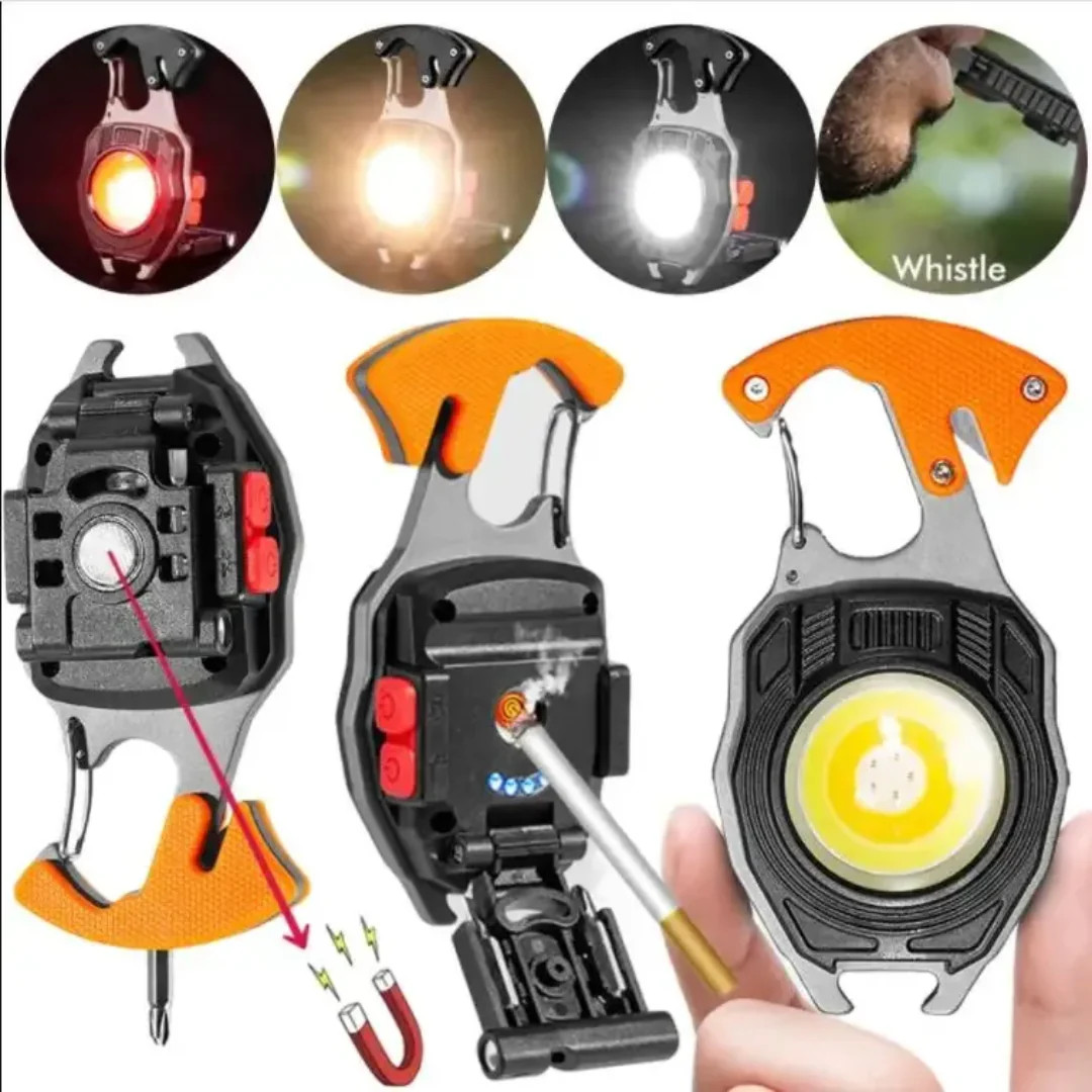 Multi-Function Survival Keychain Light