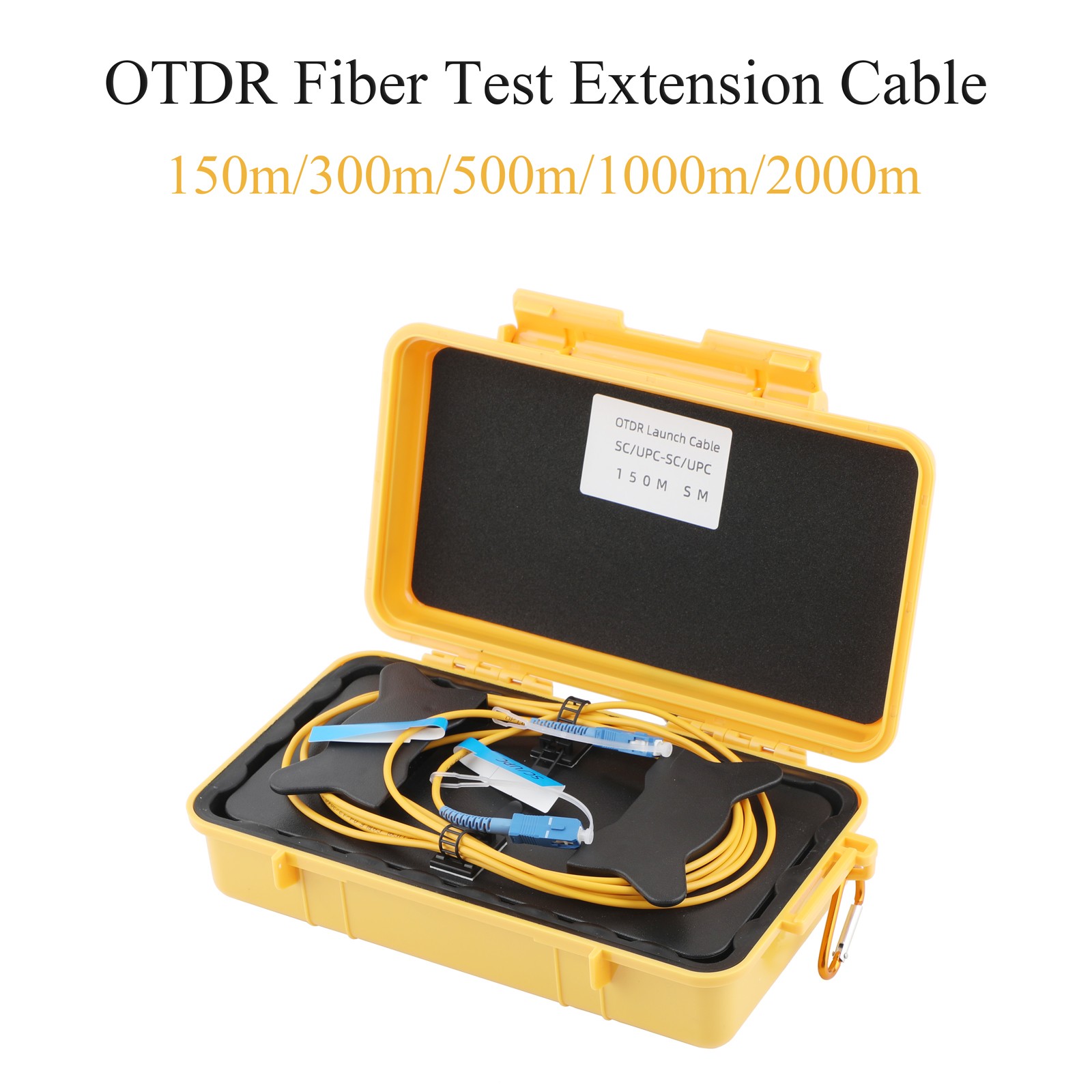 OTDR Launch Cable Test Dead Zone Eliminator Single Mode SC/APC-LC/UPC 1000m