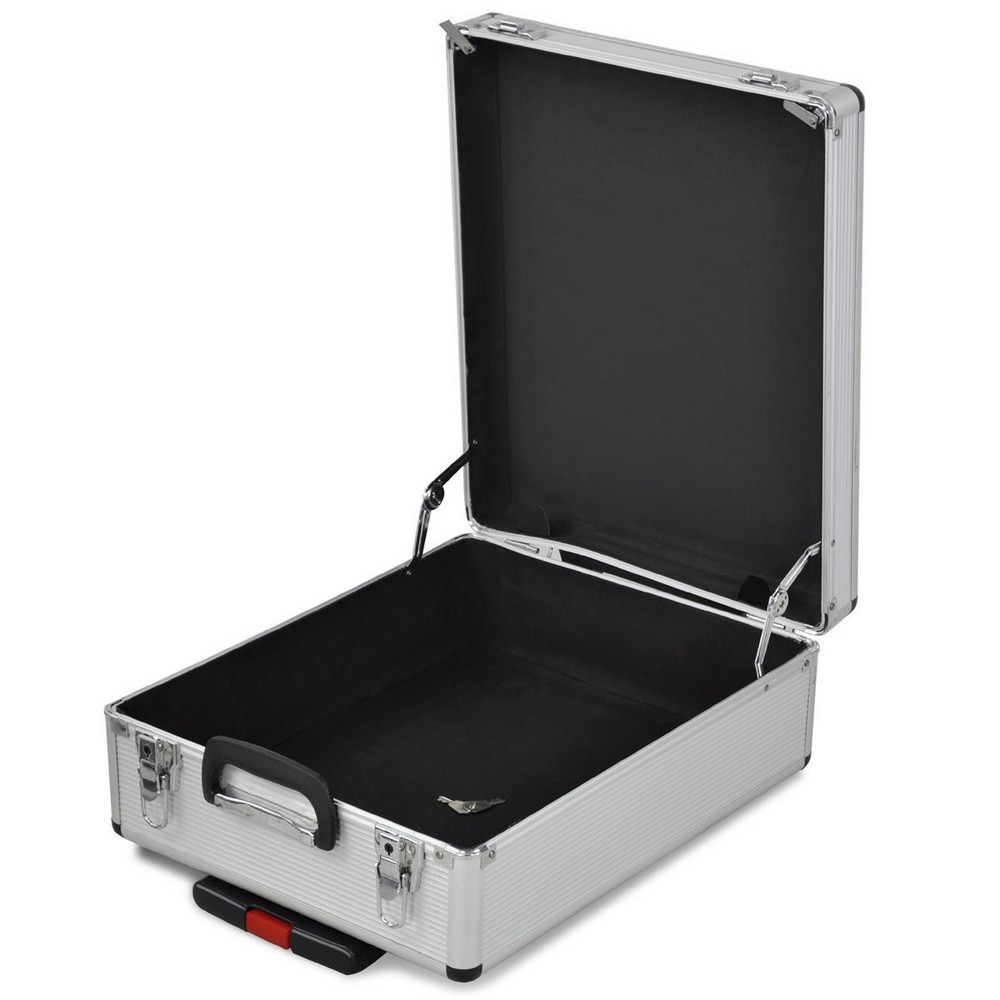 799Pcs Tool Set Silver Aluminum Trolley Storage Case