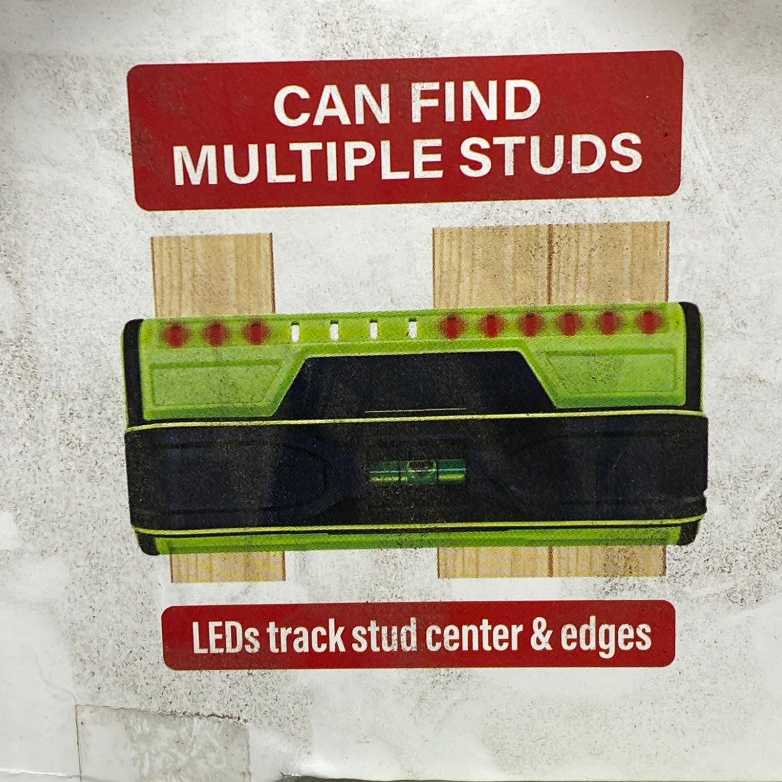 Precision Sensors Professional Stud Finder ProFinder 6000 + Built-In Level
